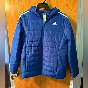 adidas Blue Puffer Jacket